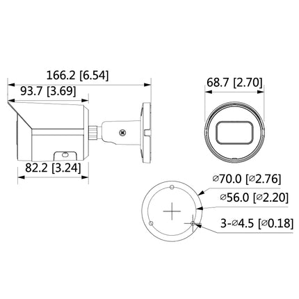 Compact Series 8.0MP Fixed Mini Bullet