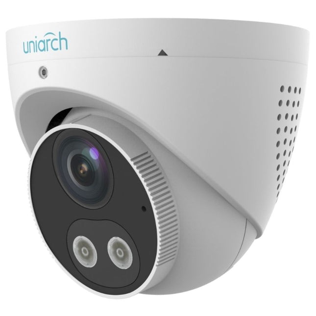 Uniarch Security Camera: 8MP Turret Tri-Guard - IPC-T1P8-AF28KC
