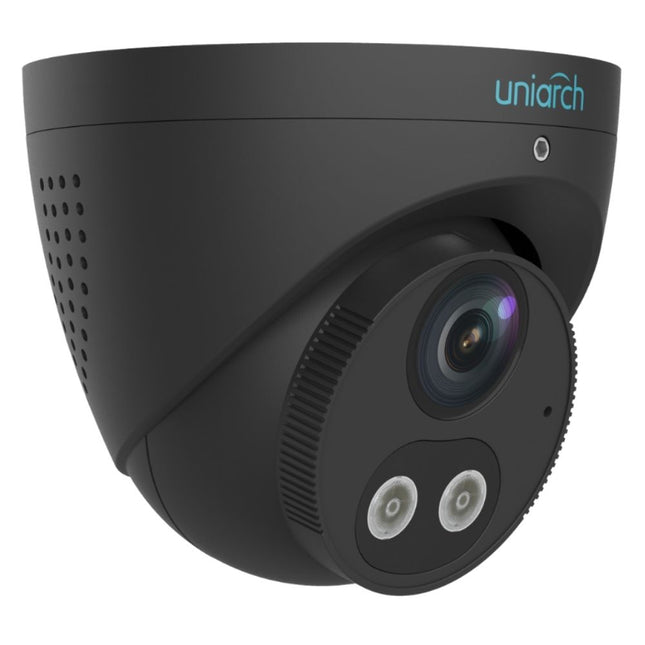Uniarch Security Camera: 8MP Turret Tri-Guard - IPC-T1P8-AF28KC-B