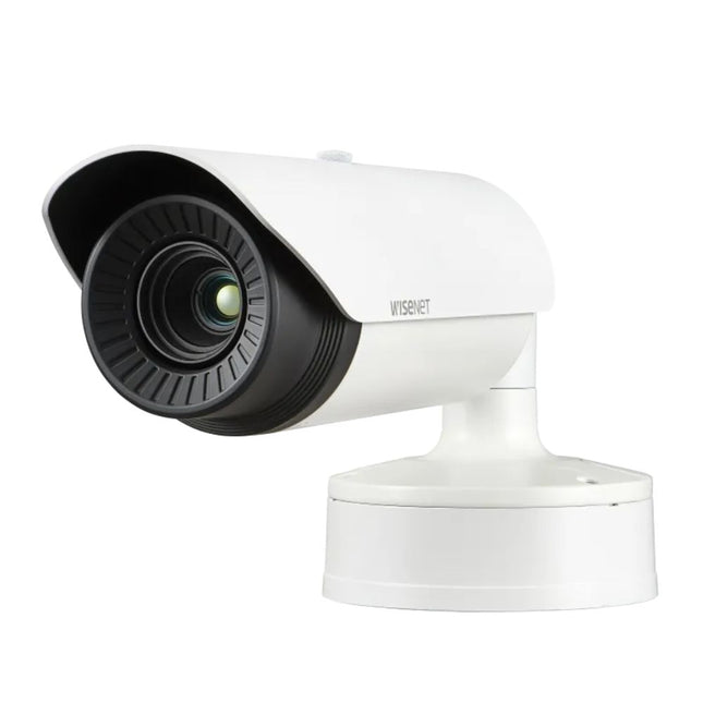 Hanwha Wisenet VGA Thermal Camera, H.265, WDR, IP66, IK10, PoE, 19mm - HAN-TNO-4040T