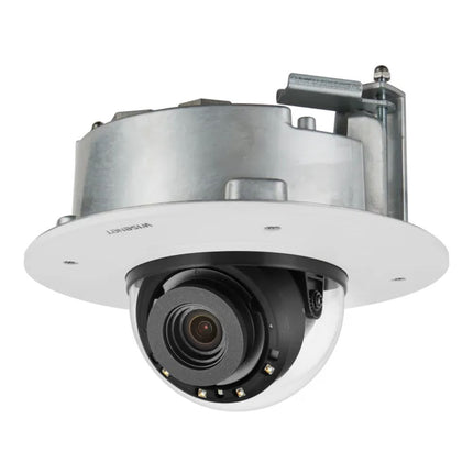 Hanwha Wisenet X Plus 5MP Indoor Flush Mount Dome Camera, 50m IR, WDR, 3.6-9.4mm - HAN-XND-8081RF