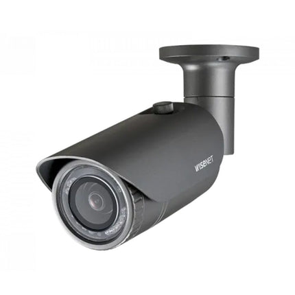 Hanwha Wisenet HD+ 4MP Outdoor Bullet, DWDR, 20m IR, IP66, IK10, 12VDC, 2.8mm - HAN-HCO-7010R