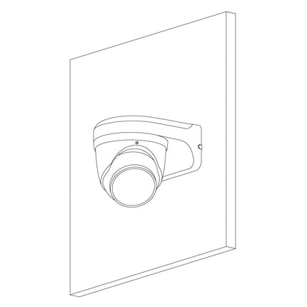 VIP Vision Professional AI Series 6.0MP Fixed Deterrence Turret