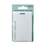 125KHz RFID Thick Proximity Cards (10 Pack)