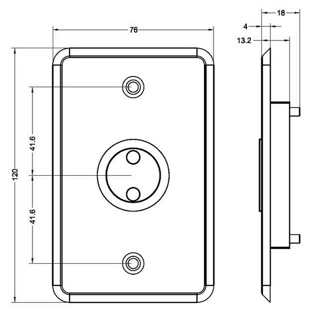 Touch Door Release Button