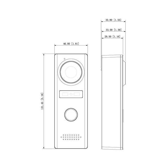 Entry Series Standalone Analogue Intercom Kit