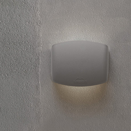 Abram 3W Small LED Bulkhead Lamp (Grey)
