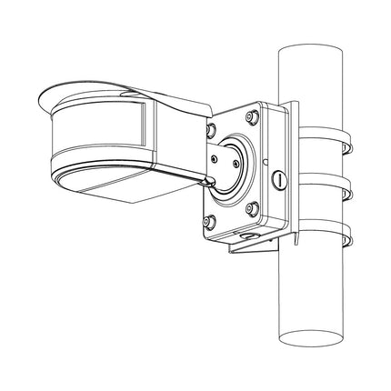 Panorama AI Series 8.0MP 180° Panoramic Bullet