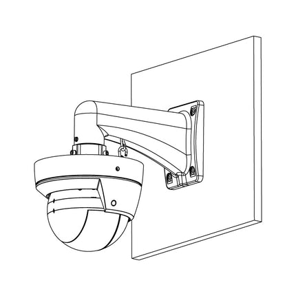 Panorama AI Series 8.0MP 180° Panoramic Dome