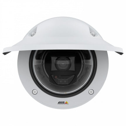 Axis P3255-LVE 2MP Outdoor Dome – 3.4–8.9mm Varifocal, DLPU, Edge Analytics, IP66/IK10 – 02099-001