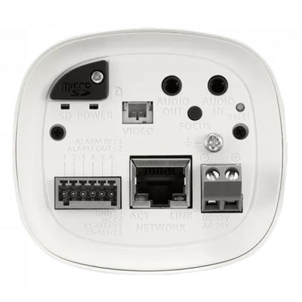 Hanwha Wisenet 2MP Indoor Box Camera, H.264, 60fps, 120dB WDR, P-Iris, No Lens - HAN-SNB-6004
