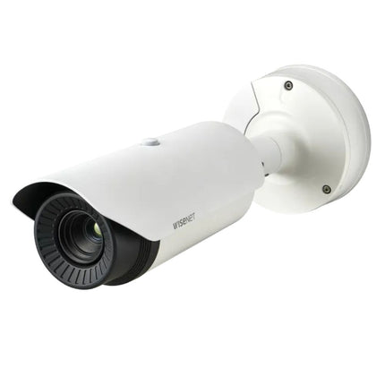 Hanwha Wisenet VGA Thermal Radiometric Bullet Camera, H.265, IK10, PoE, 19mm - HAN-TNO-4040TR