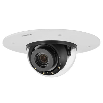 Hanwha Wisenet X Plus 5MP Indoor Flush Mount Dome Camera, 50m IR, WDR, 3.6-9.4mm - HAN-XND-8081RF