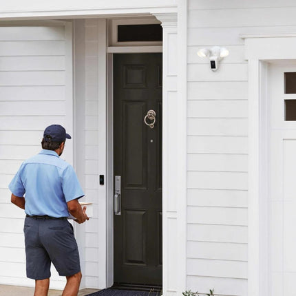 Ring Outdoor Security Camera: Floodlight Cam Wired Plus