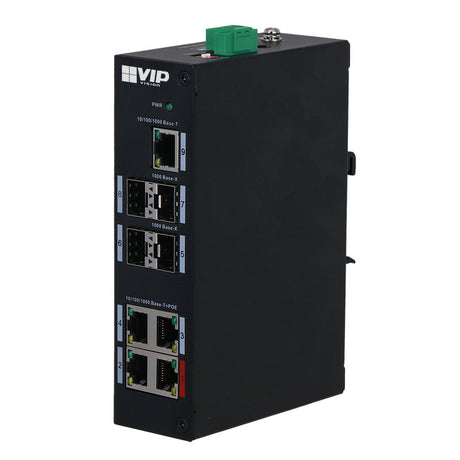 9-port Unmanaged Gigabit Fibre Access PoE Ethernet Switch