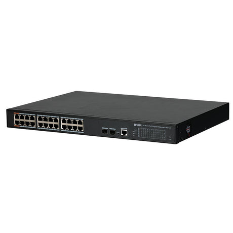 24-port Managed Gigabit Hi-PoE Ethernet Switch