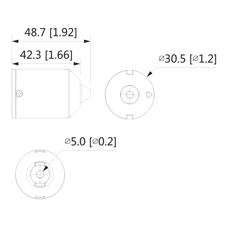 Pinhole Series 4.0MP Pinhole Camera - Lens Module