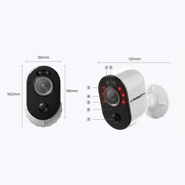 Watchguard Reolink Argus 3 Pro 1440p Wireless Bullet