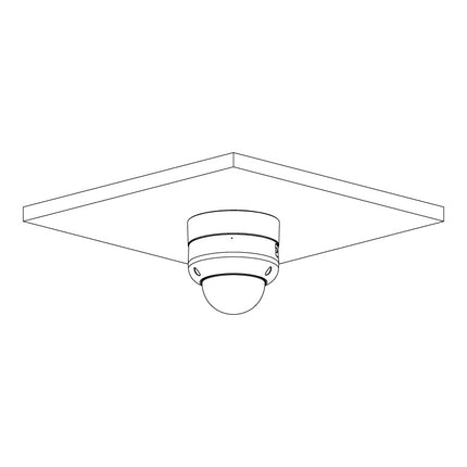 VIP Vision Professional AI Series 6.0MP Motorised Vandal Dome