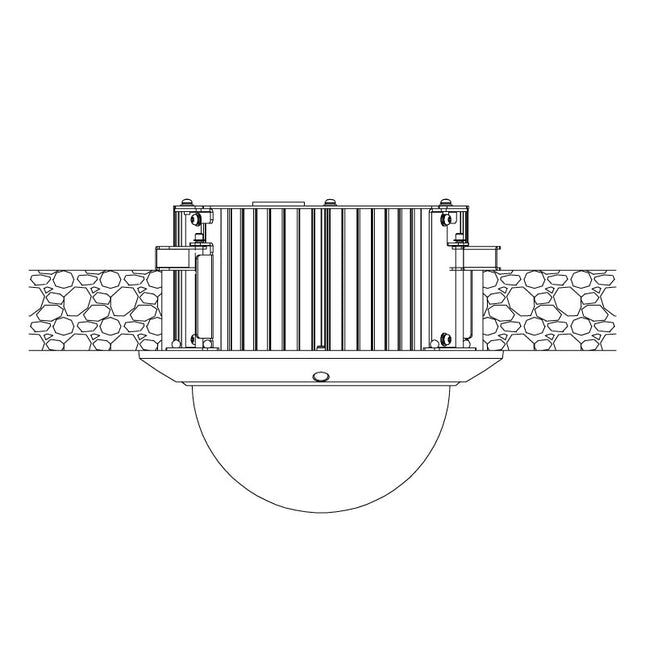 VIP Vision Professional AI Series 2.0MP PTZ Ceiling Mount Camera