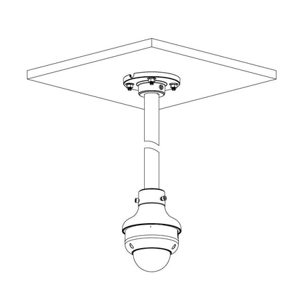 VIP Vision Professional AI Series 4.0MP Wide-Angle Dome