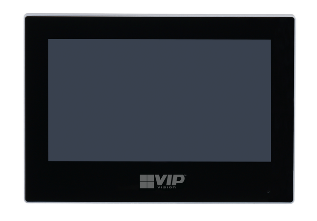 VIP Vision Residential Series TouchScreen IP Intercom Monitor (Black)