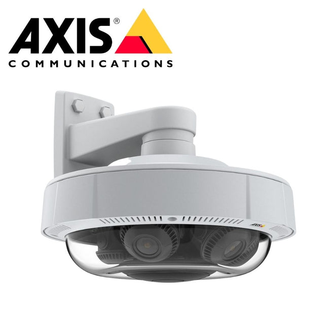 Axis P3719-PLE, 15 MP Outdoor Multi-Directional Dome Camera, 4 Varifocal Lenses, IR, 180°/360° Coverage