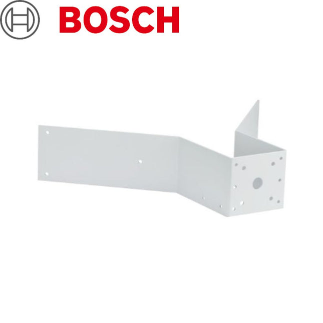 Bosch Corner Mount Bracket to suit MIC 7000 PTZ, White - BOS-MIC-CMB-WD