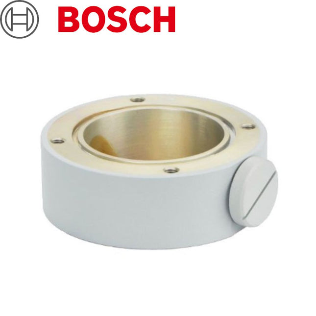 Bosch Shallow Conduit Adapter to suit MIC 7000 PTZ, White - BOS-MIC-SCA-WD
