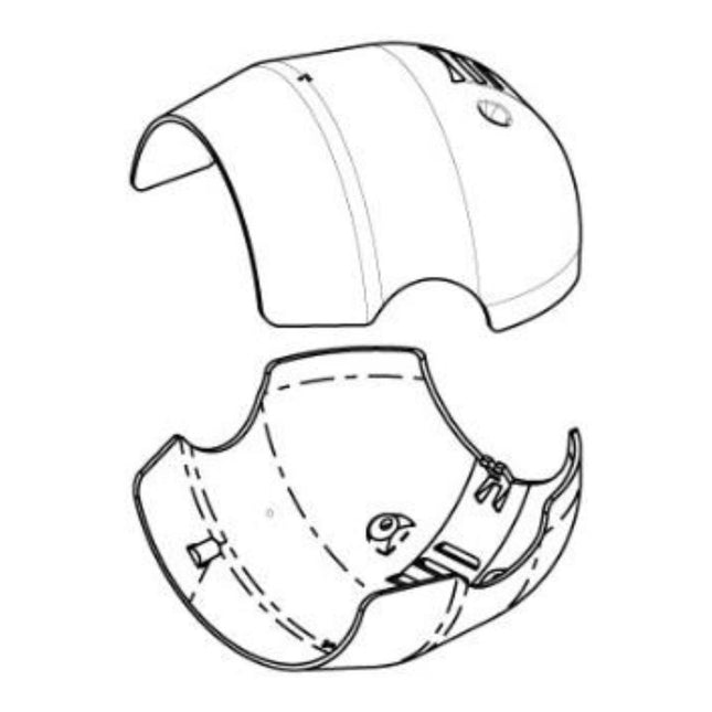 Bosch Sunshield to suit MIC9000I Series, White - BOS-MIC9KSNSHLDW