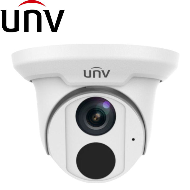 Uniview Security Camera: 8MP (4K) Turret, Face Detection, IP67