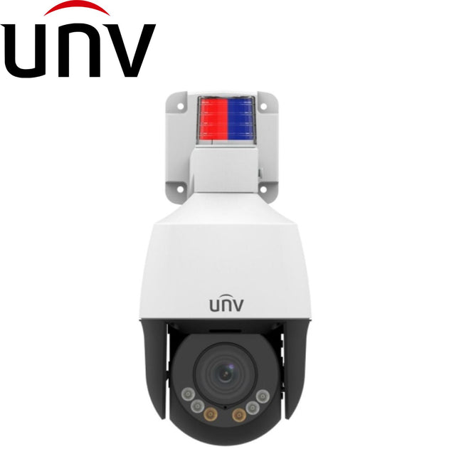 Uniview PTZ Camera: 5MP 4X Zoom, Active Deterrence, LightHunter - IPC675LFW-AX4DUPKC-VG