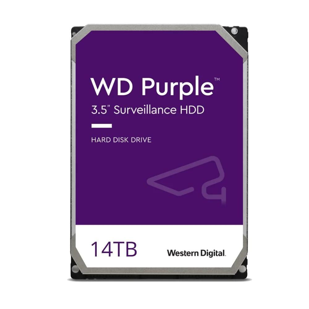Western Digital 14TB Purple Surveillance Hard Drive