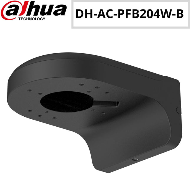 Dahua Waterproof Wall Mount Bracket (Black) - DH-AC-PFB204W-B