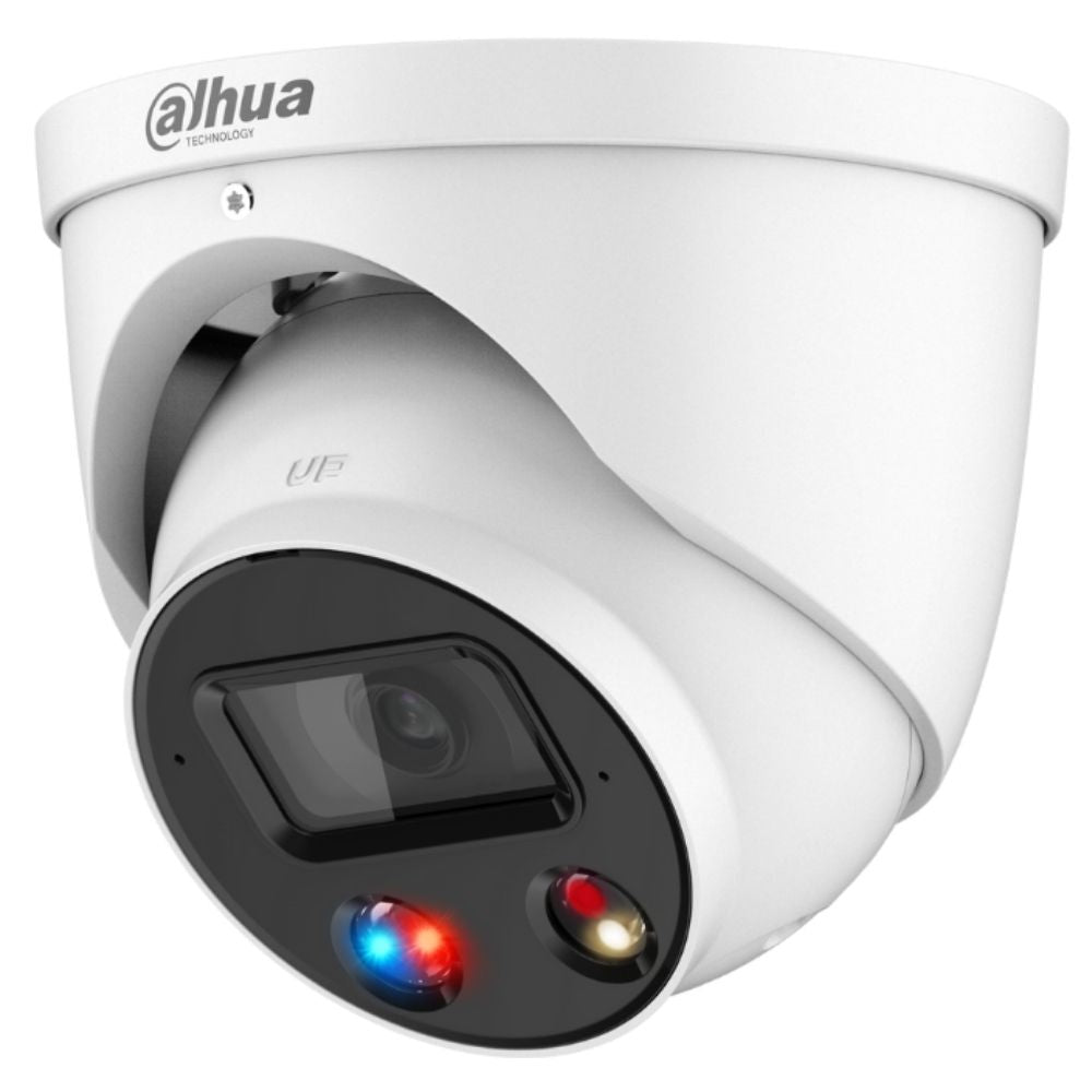 Dahua Security Camera: 8MP(4K) TIOC Turret 2.0, WizSense AI - DH-IPC-HDW3849HP-AS-PV-0280B-S3