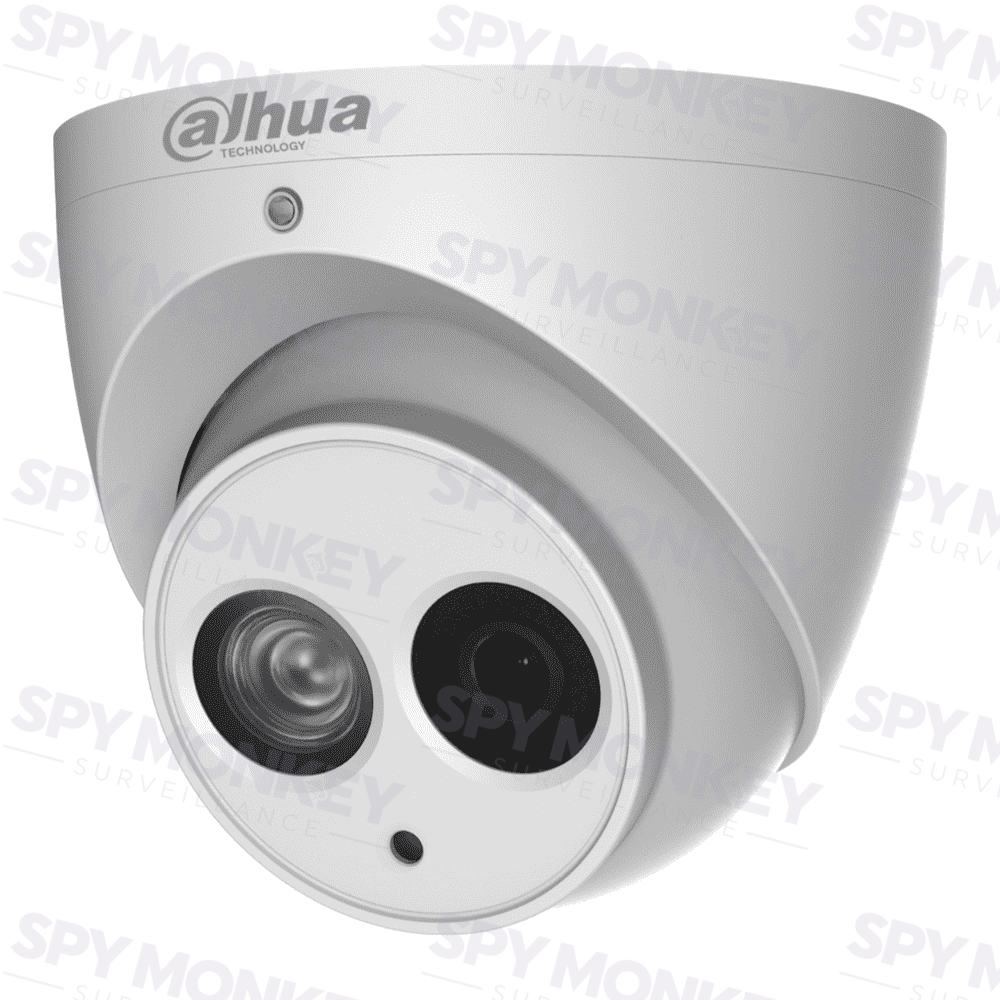 Dahua Security Camera: 6MP Fixed Lens Turret, Built-In Mic DH