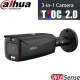 Dahua Security Camera: 5MP Bullet, 2.8mm, WizSense, TIOC 2.0 - DH-IPC-HFW3549T1P-AS-PV-S3-BLK