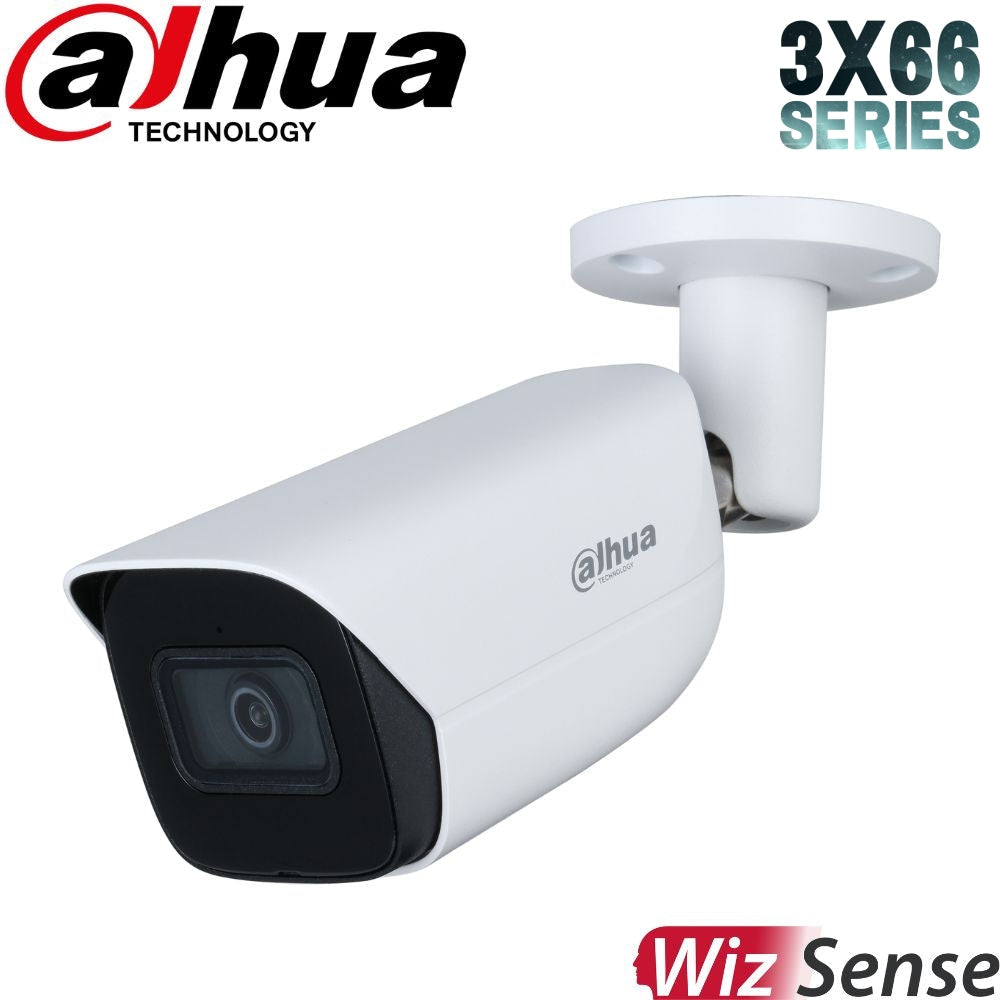 Dahua Security Camera: 6MP Bullet, 2.8mm, WizSense, Starlight, SMD4.0 - DH-IPC-HFW3666EP-AS-AUS