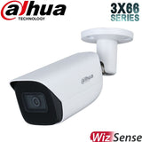 Dahua 2023 Full AI Security System: 12x 6MP Bullet 3X66 Cams, 16CH 16MP WizSense NVR
