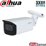 Dahua Security Camera: 6MP Bullet, 2.7~13.5mm, WizSense, Starlight, SMD4.0 - DH-IPC-HFW3666TP-ZAS-AUS