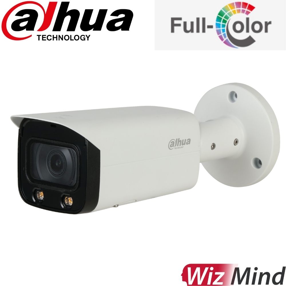 Dahua Security Camera: 4MP Bullet, 2.8mm, WizMind AI - DH-IPC-HFW5442TP-AS-LED-0280B