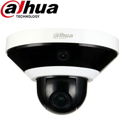 Dahua Security Camera: 2MP 3 x 2mm, 1 x PTZ 5X Zoom, Panoramic  - DH-IPC-PSDW5631S-B360