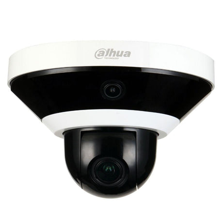 Dahua Security Camera: 2MP 3 x 2mm, 1 x PTZ 5X Zoom, Panoramic - DH-IPC-PSDW5631S-B360