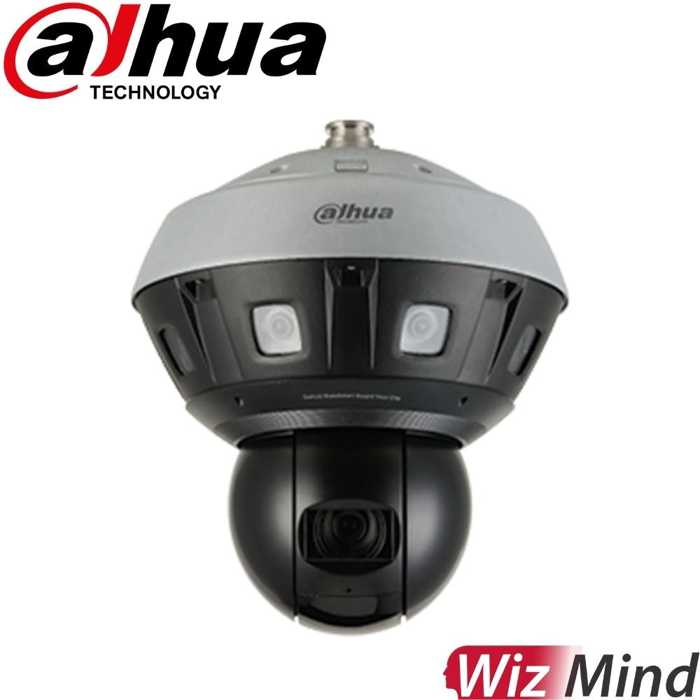 Dahua PSDW8842ML-A180-D237 Security Camera: 2MP (Full HD) 4 x Fixed 2.8mm, 1 x Motorised 37X PTZ, Panoramic, WizMind + Starlight - DH-PSDW8842ML-A180-D237