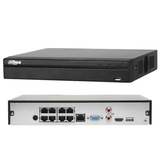 Dahua 3X66 Security System: 8CH 8MP Lite NVR, 6 x 8MP Turret Camera, Starlight, SMD 4.0, AI SSA (Black)