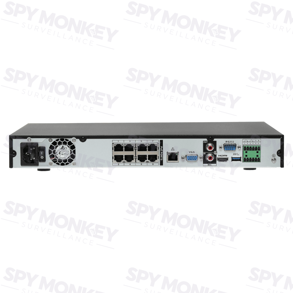 Dahua 8 Channel Security System: 12MP Pro NVR, 6 x 6MP Eyeball Cameras, 2TB HDD