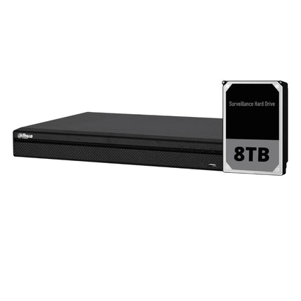 Dahua 8 Channel Network Video Recorder: 8MP, XVR - DH-XVR5108HS-4KL-I3