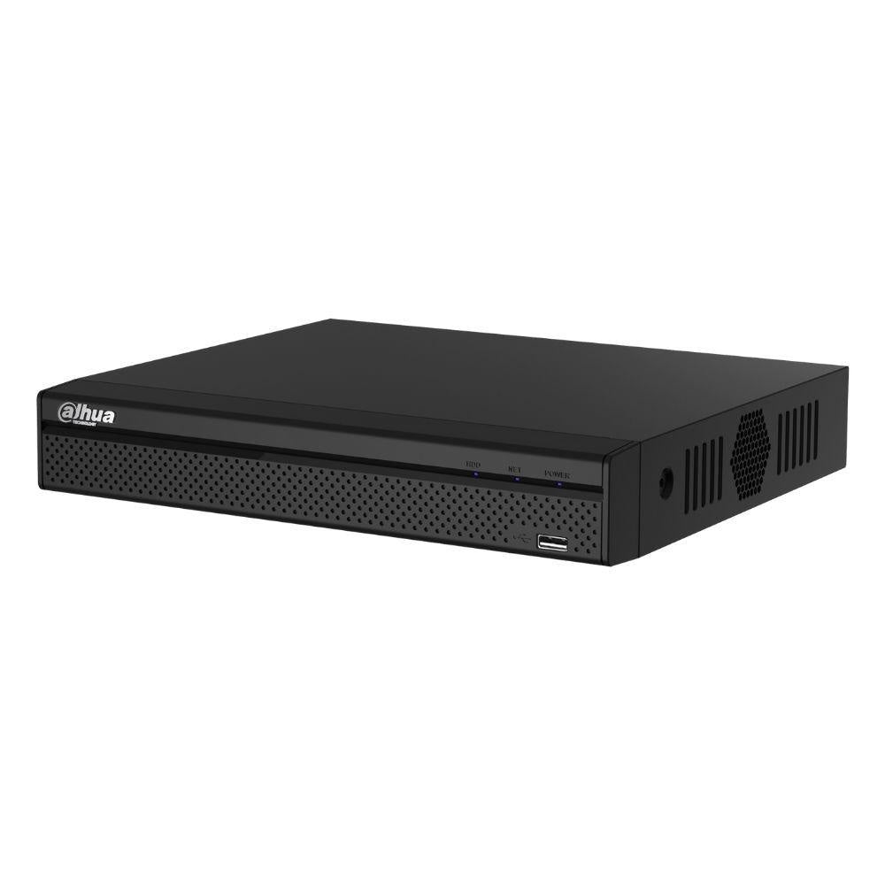 Dahua 8-Channel Security Kit: 8MP (Ultra HD) NVR, 8 X 6MP Fixed Turrets (Black), WizSense + Starlight