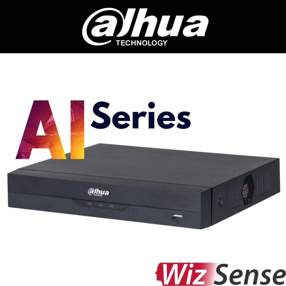 Dahua 8-Channel Network Video Recorder: 16MP, WizSense Series