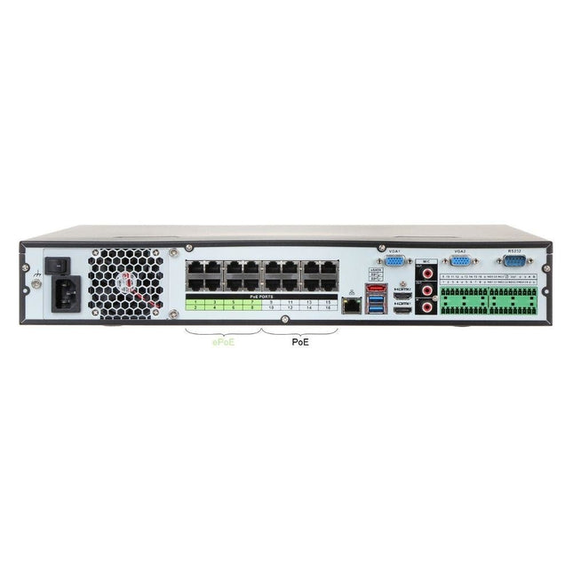 Dahua 32-Channel Network Video Recorder: 12MP(4K) Pro - DHI-NVR5432-16P-4KS2E